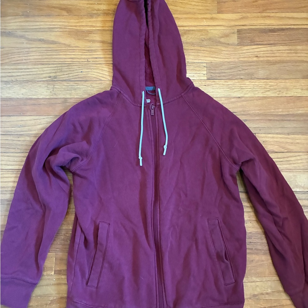 All in Motion Maroon Fleece Jacket